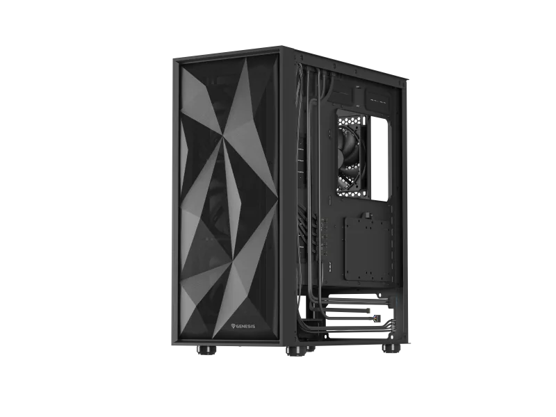 Carcasa GENESIS DIAXID 605F Mid Tower NEGRU Genesis