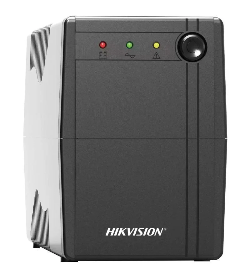 Oversea UPS Hikvision DS-UPS1000; capacitate UPS: 1000 VA / 600 W, input voltage range: 140 VAC to 290 VAC; 85 VAC to 150 VAC, frecventa input: 50/60 Hz self-adaptive, tip plug: UK TYPE G;Type B (NEMA 5-15);Schuko, output voltage range: 210 VAC to 235