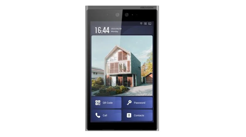 Videointerfon HIKVISION DS-KD9633-E6 TCP/IP, 10.1" touch screen,recunoastere faciala, IK07 Hikvision
