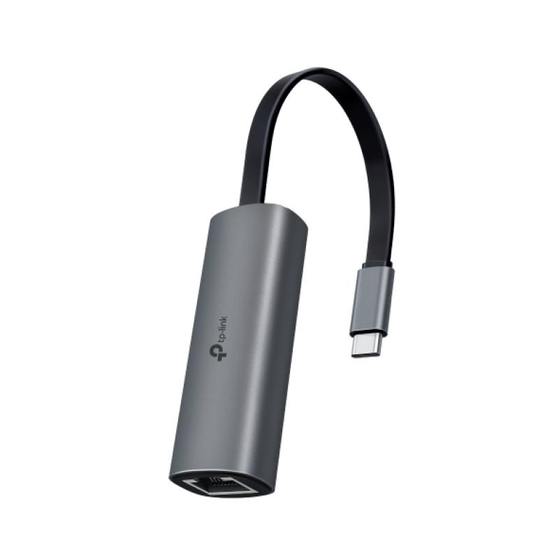 USB 3.0 Type-C to 2.5 Gigabit Ethernet Network Adapter SPEC: 1×USB 3.0 Type-C Connector, 1×2.5 Gigabit Ethernet Port, Foldabl