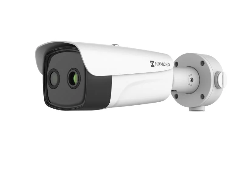CAMERA IP BULLET THERMAL & OPTICAL 384 × 288 resolution, 12 μm, VOx UFPA, NETD ≤ 25 mK (25°C, F1.0) Video content analysis 3.0 (VCA3.0): high accuracy vehicle/human detection and classification Temperature exception alarm for fire prevention, -20°C to