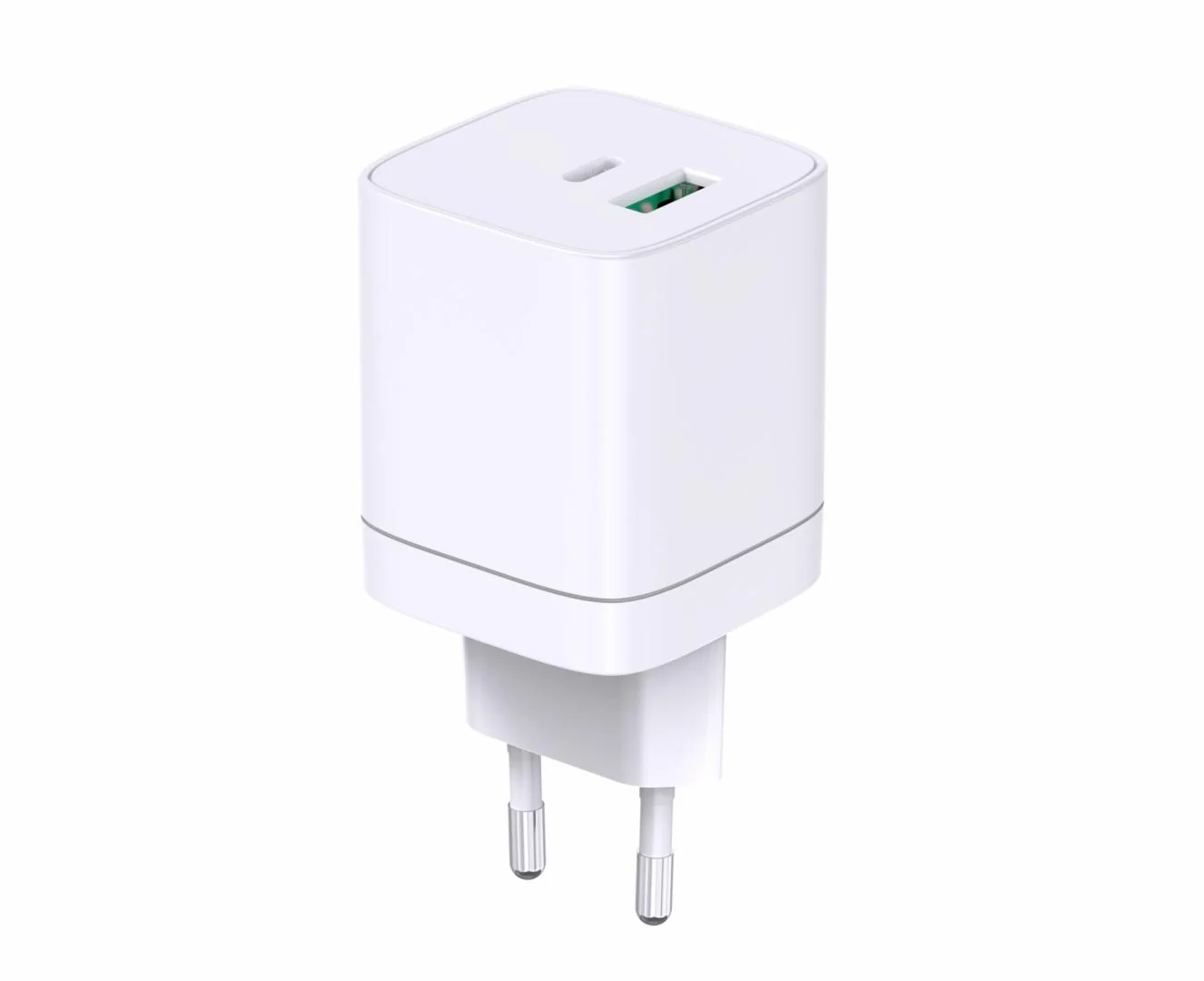 INCARCATOR SERIOUX 45W USB-C & USB-A de perete, USB-C: 5V/3A, 9V/3A, 12V/3A, 15V/3A, 20V/2,25A (45W) PPS: 3,3-11V/4,05A (45W), USB-A: 5V/3A, 9V/2A, 12V/1,5A (18W) USB-C+USB-A: 30W+12W=42W max.