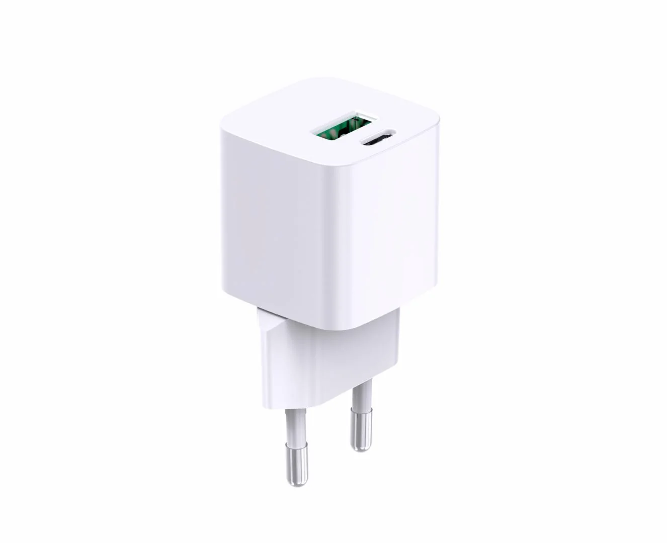 INCARCATOR SERIOUX 30W USB-C & USB-A de perete, Alimentator/încărcător cu USB, Ieșire USB-C: USB-C: 5V/3A, 9V/3A, 12V/2,5A, 15V/2,0A, 20V1,5A (30W) PPS: 3,3V-11V/3,0A, 3,3V-16,0V/2,0A (33W), USB-A: 5V/3A, 9V/2A, 12V/1,5A (18W) USB-C+USB-A: 5V/3A (15W)