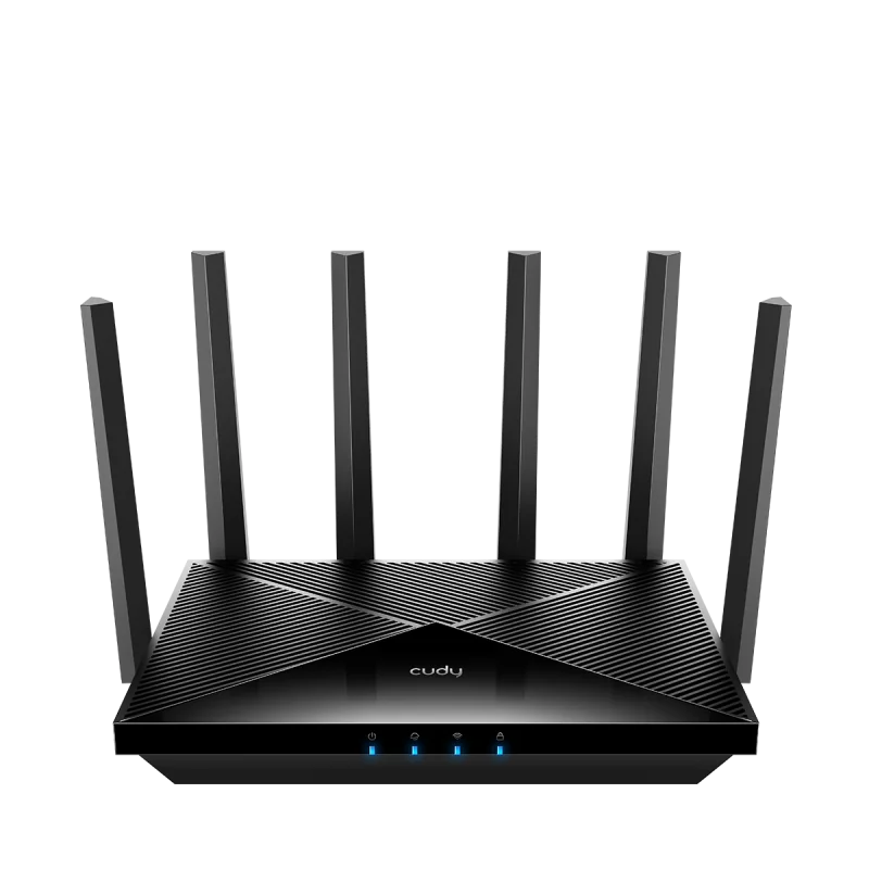 CUDY Router BE6500 2.5G Dual Band Wi-Fi 7, Chipset Broadcom, standard 802.11be/ax/ac/a/b/g/n, 5764Mbps la 5GHz + 688Mbps la 2.4GHz, 1 x 2.5Gbps WAN Port, 4 x porturi 10/100/1000Mbps, 6 x 5dBi antene fixe, WiFi router/AP/ Repeater/WISP Mode,