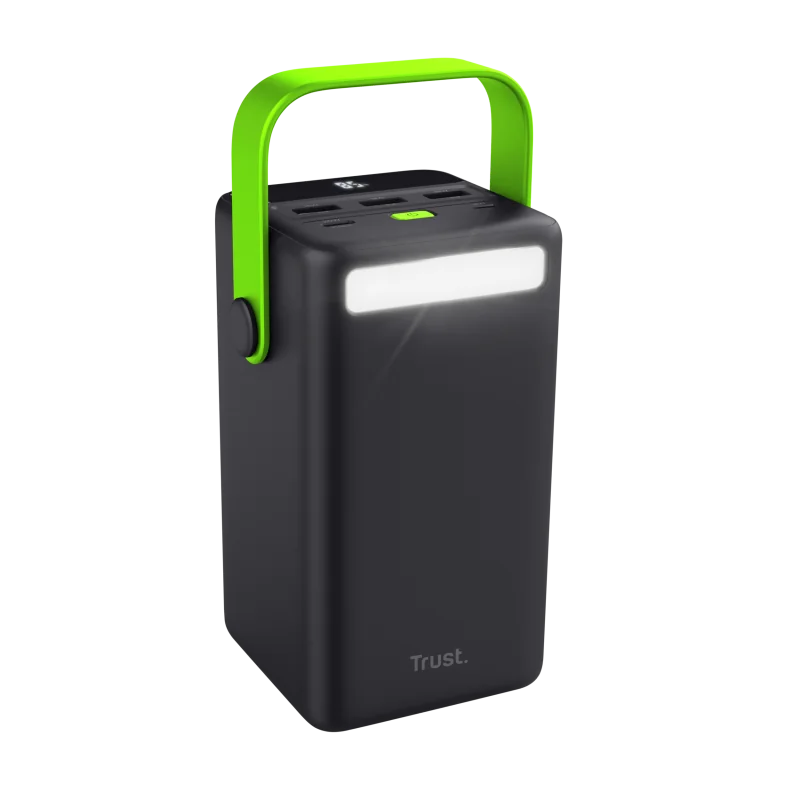 Baterie externa Trust Redoh, 4 porturi, capacitate 50000 mAh, negru
