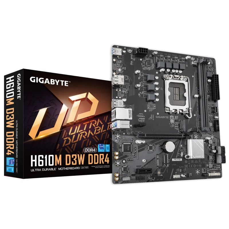Placa de bază Gigabyte H610M D3W DDR4 LGA1700
