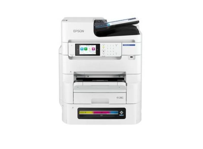 EPSON WF-Pro EM-C8101RDWF A3 RIPS COLOUR INKJET MFP, Tehnologie PrecisionCore™, Format A3, Functii: Print, Scan, Copy, Fax, FPO: 5.5 sec., Viteza printare: 35ppm mono si color, Duplex, Rezolutie: 4.800 x 1.200 DPI, Volum recomandat: 2.000-10.000, Max: