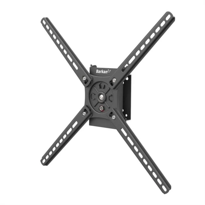 Suport TV perete Barkan, rotatie landscape si portret, potrivit pentru ecran cu duagonala 13"-65", suporta pana la 36kg, VESA 75x75mm - 400x400mm, negru
