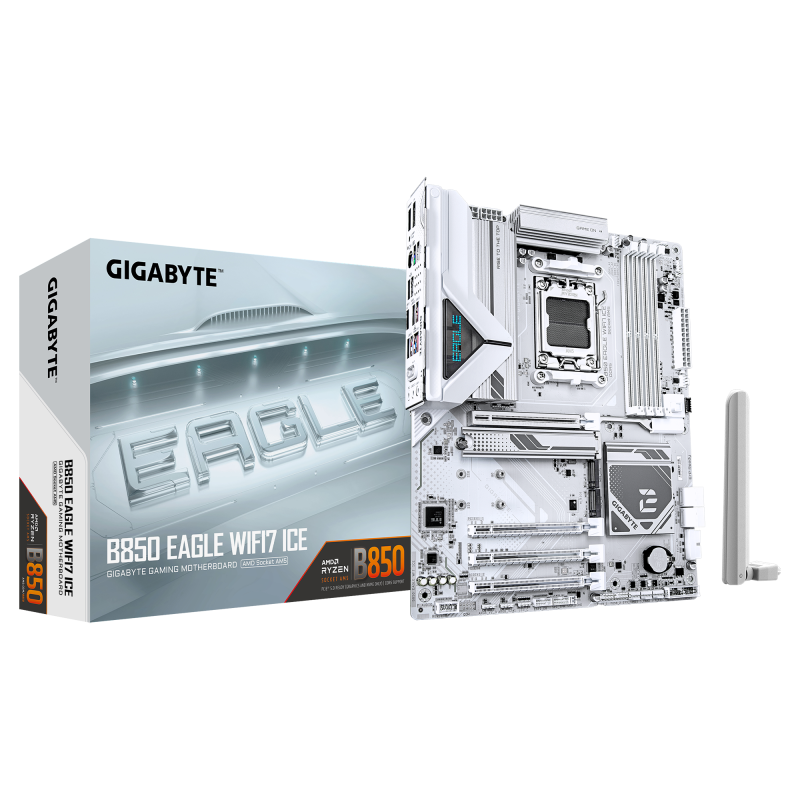 Placa de bază Gigabyte B850 EAGLE WIFI7 ICE AM5 i7 | Altamag.ro