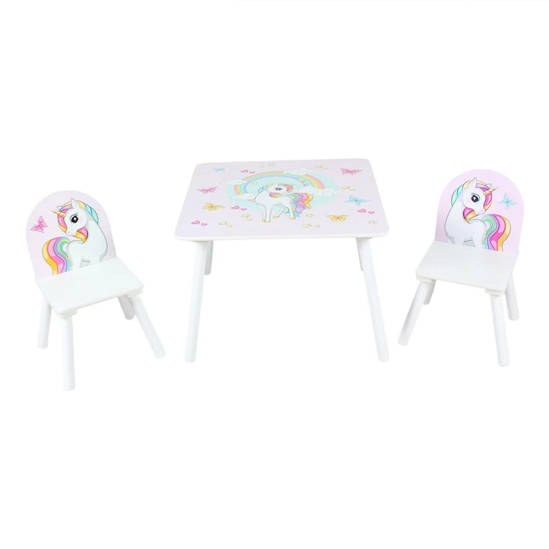 Set 2 scaune +birou Unicorns, U-Grow U-Grow