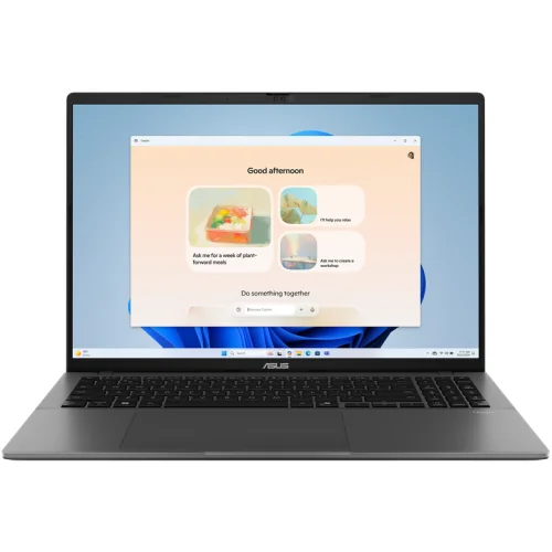 Laptop Consumer ASUS Vivobook S16, cu procesor AMD Ryzen 7 260, 16'' IPS, 16 GB DDR5, 1 TB SSD, AMD Radeon 780M, Fr OS