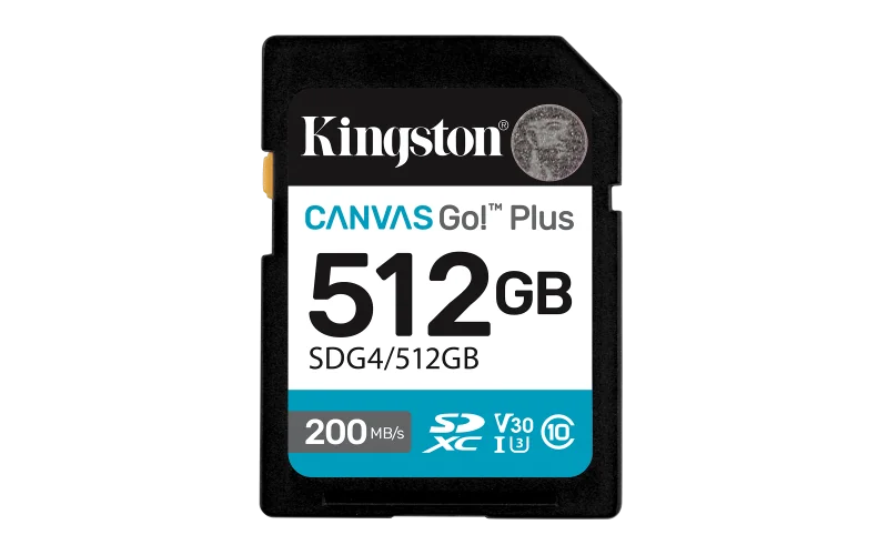 Card de Memorie SD Kingston 512GB Canvas GO plus CL 10 Kingston