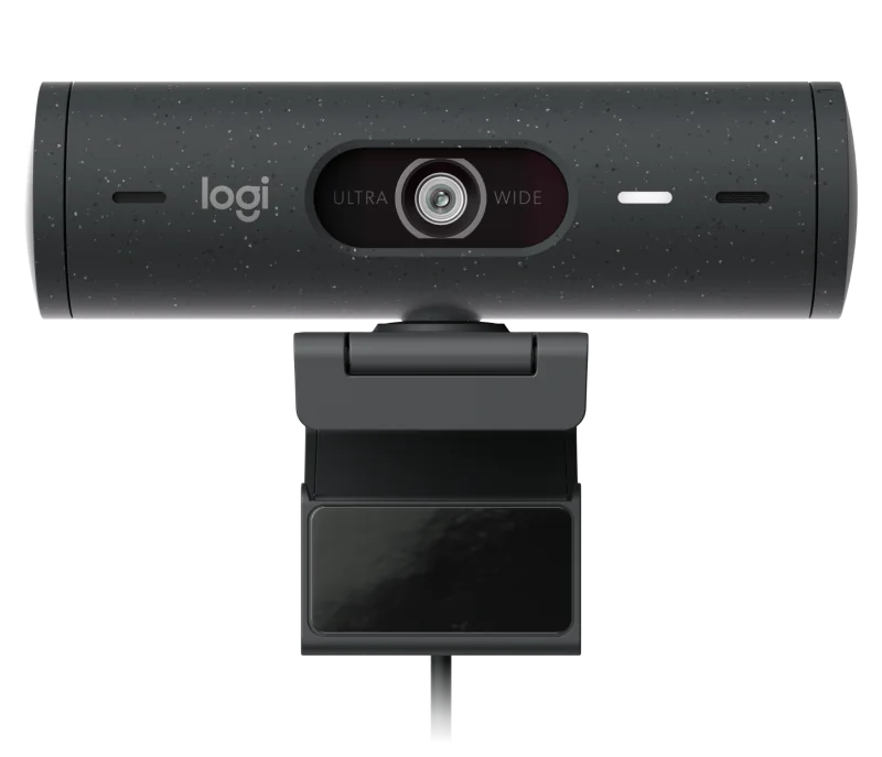 Camera web Logitech Rally BRIO 500 Graphite, rezolutie senzor 4MP, rezolutie foto 1920 x 1080 pixeli, interfata USB-C, microfon, Mod automat HDR, unghi de vizibilitate 90 grade, graphite Logitech