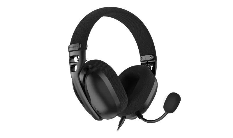 Casti gaming cu fir Hator Hyperpunk 3 , material membrana PET, frecventa raspuns 10Hz-44kHz, impendanta 16Ω, sensibilitate 115dB, conectivitate 3,5mm analog, microfon detasabil unidirectional, sensibilitate -38 ±3dB, negru
