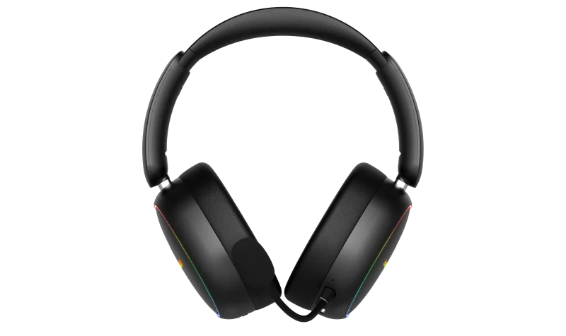 Casti gaming wireless Hator Phoenix 2, material membrana PET, frecventa raspuns 10Hz-44kHz, impendanta 32Ω, putere maxima 30mW, autonomie bateria pana la 45 de ore, timp incarcare 4 ore, conexiune  HATOR SyncHUB™, conexiune HATOR ClearScan™, spatial