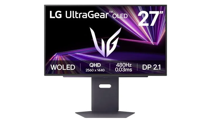 Monitor LG 27" 27GX790A-B.AEU, Diagonal (inch): 27, Diagonal (cm): 69, Aspect ratio: 16:9, Panel: OLED, Resolution: 2560x1440, Refresh Rate: 480Hz, Response time GtG: 0.03ms, Brightness (max): 275cd/m², Contrast (static) : 1.5M:1 , Viewing angle: