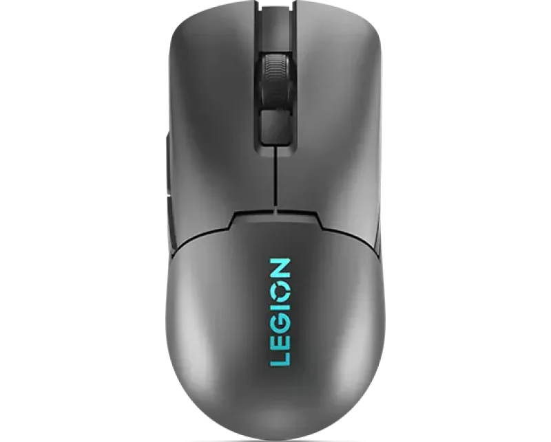 Mouse gaming wireless Lenovo Legion M600s Qi, Bluetooth, 19k DPI, Storm Grey