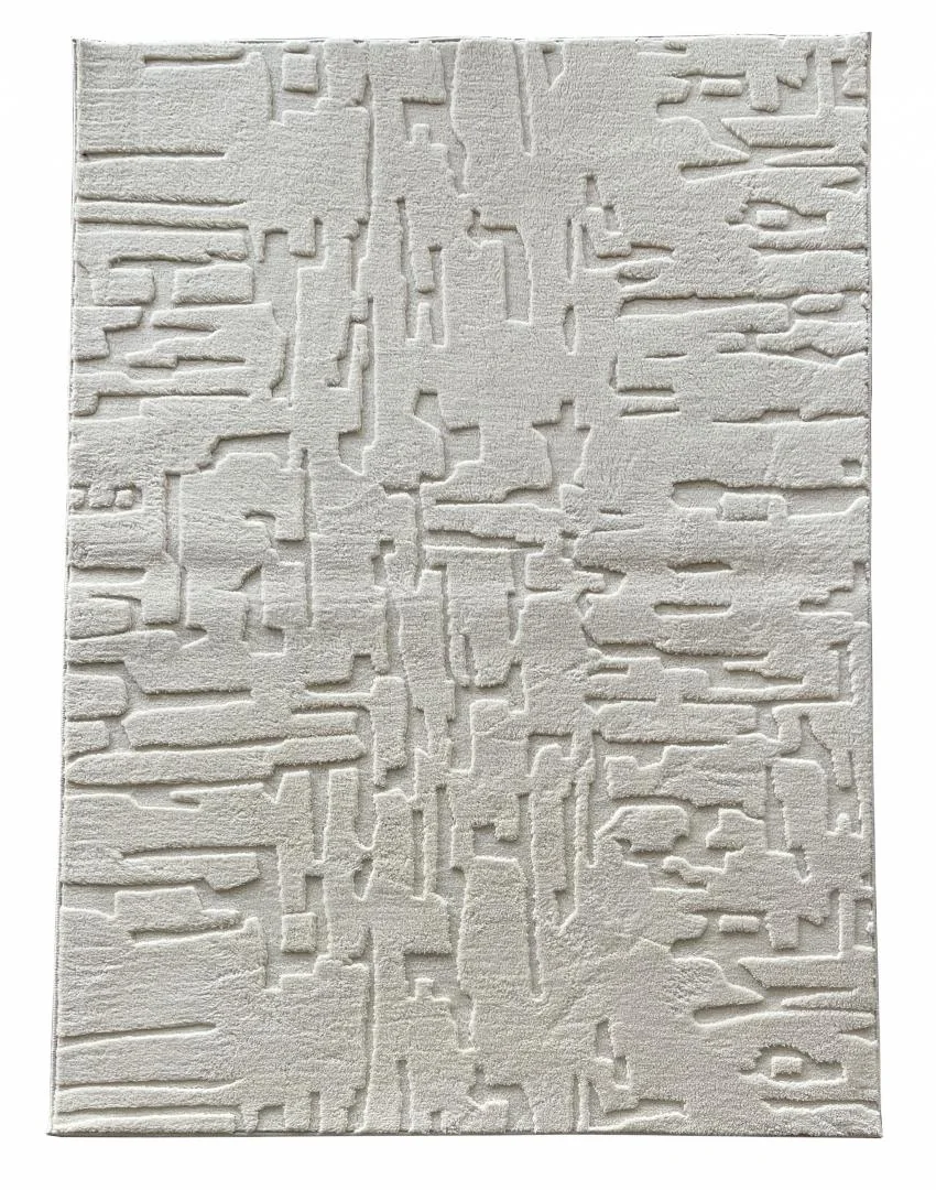 Covor, model in relief,Vista,120x160 Crem