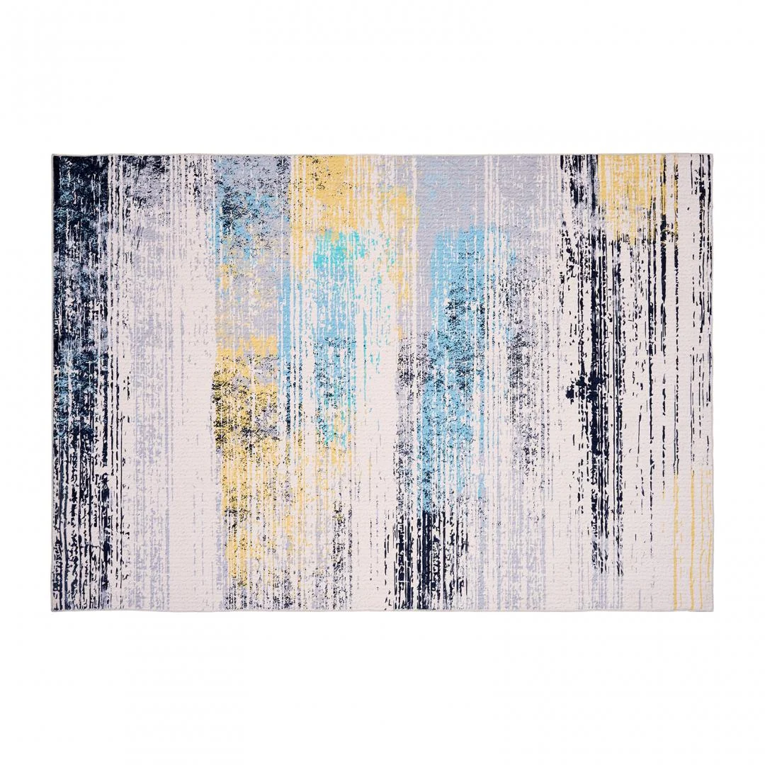 Covor printat, MILI 200x300 cm, lavabil cu spate antialunecare, inaltime fir 3mm