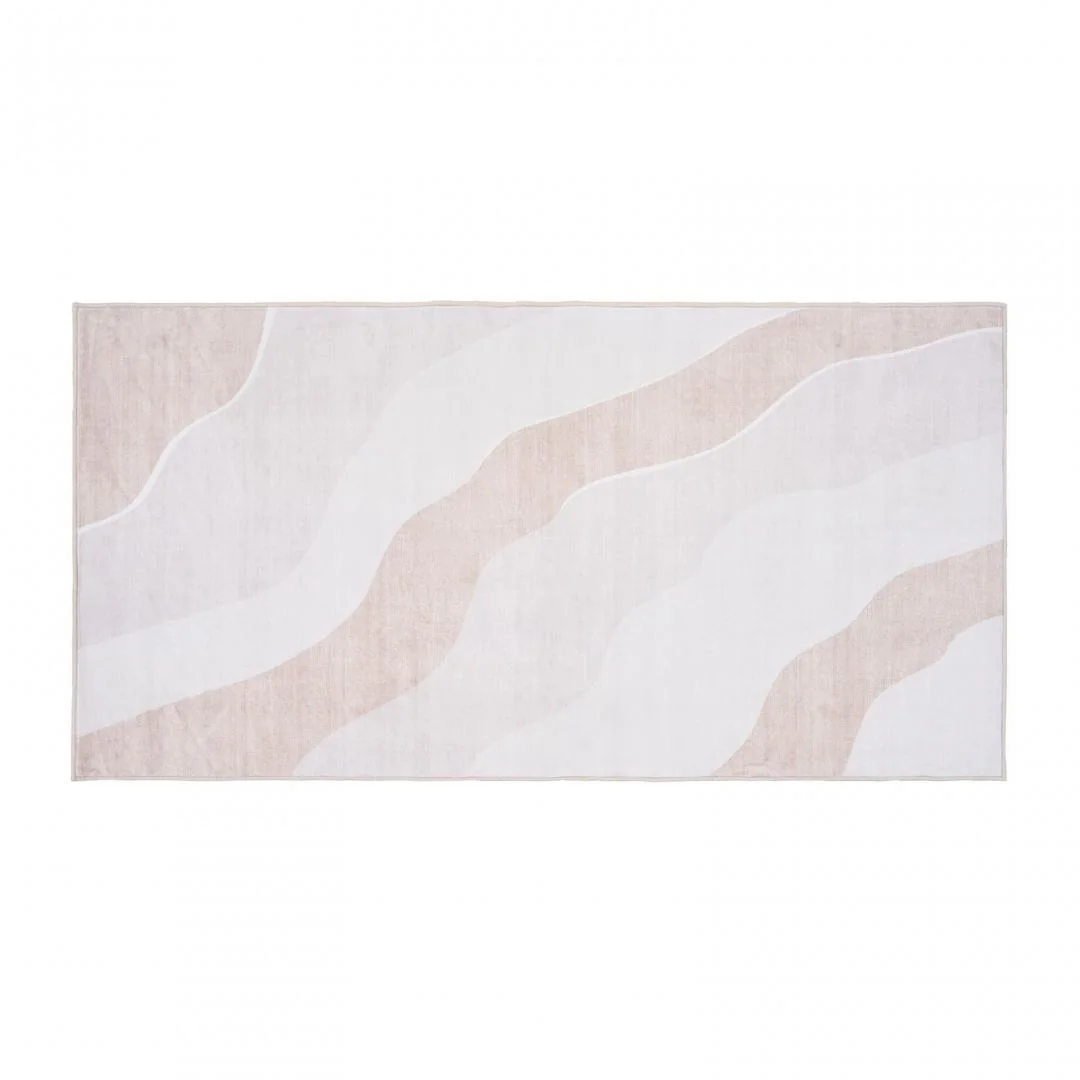 Covor printat, SAND 70x140 cm, lavabil cu spate antialunecare, inaltime fir 3mm