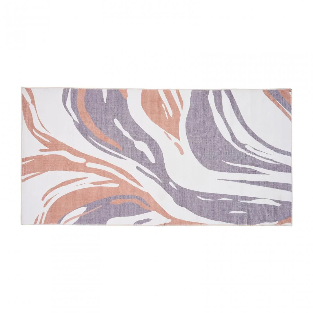 Covor printat, MARA 70x140 cm, lavabil cu spate antialunecare, inaltime fir 3mm