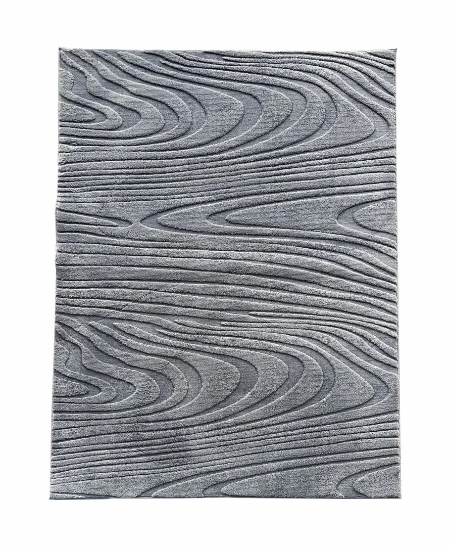 Covor, model in relief,Wave, 200x300 Gri