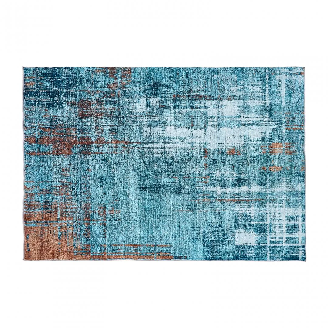 Covor printat, MIST 200x300 cm, lavabil cu spate antialunecare, inaltime fir 3mm
