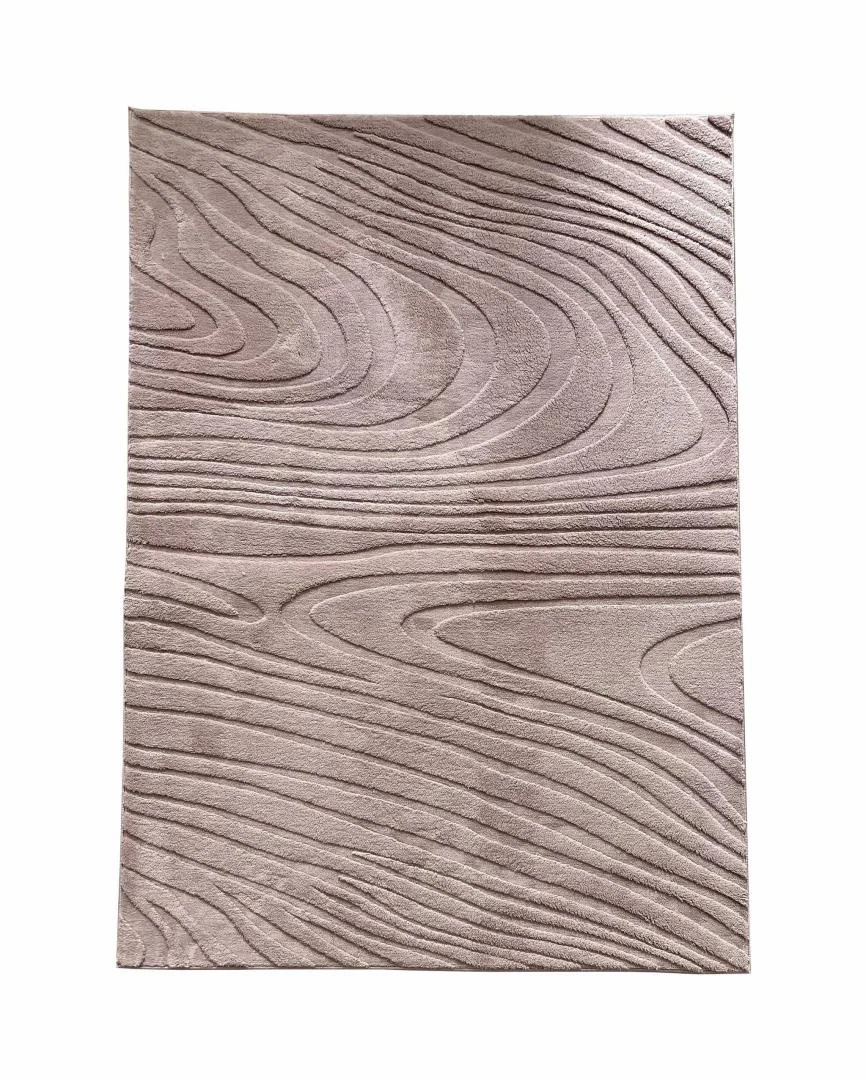 Covor, model in relief,Wave, 160x230 Brown