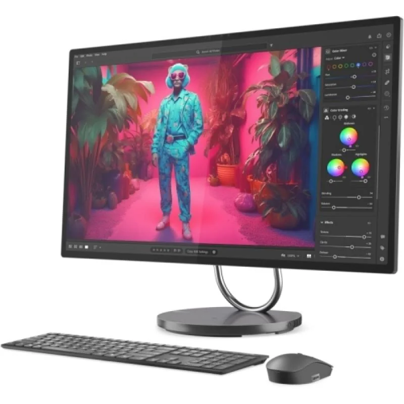 All-in-One Lenovo Yoga AIO 32ILL10 31.5" UHD (3840x2160) IPS 495nits, 97% DCI-P3, 3-side Borderless, DisplayHDR™ 600, Intel® Core™ Ultra 7 256V, 8C (4P + 4LPE) / 8T, Max Turbo up to 4.8GHz, 12MB, video Integrated Intel® Arc™ Graphics 140V, RAM 1x 16GB