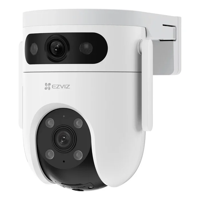Camera de supraveghere EZVIZ H9C Dual WI-FI Rezolutie video: 2304 × 1296 Lentila fixa: 2.8mm Unghi de vizualizare: orizontal: 108°, vertical: 56°, diagonal 130° Distanta iluminator IR: 30 m Compresie video: H.265 / H.264 Detectarea formei umane