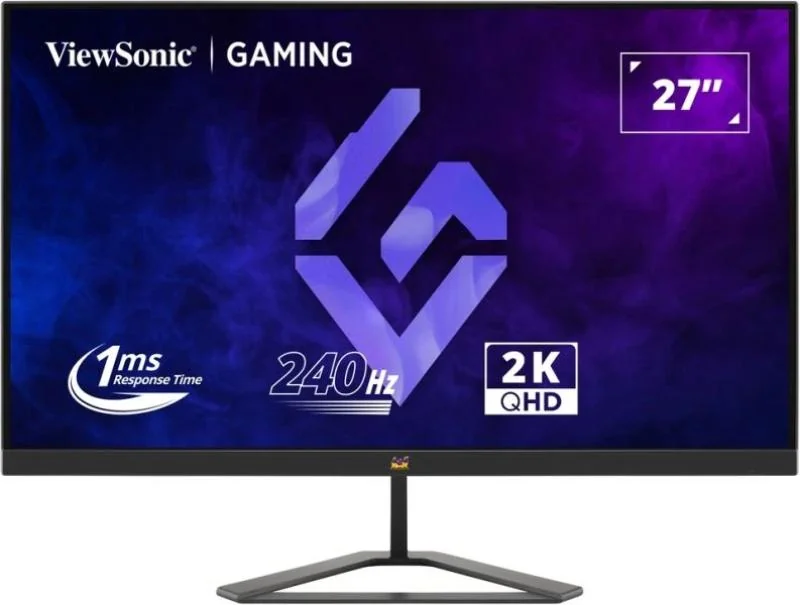Monitor ViewSonic 27" VX2758A-2K-PRO-3, Diagonal (inch): 27, Diagonal (cm): 69, Aspect ratio: 16:9, Panel: IPS, Resolution: 2560x1440, Refresh Rate: 240Hz, Response time MPRT: 1ms, Brightness (max): 300 cd/m², Contrast (static) : 1000:1, Contrast