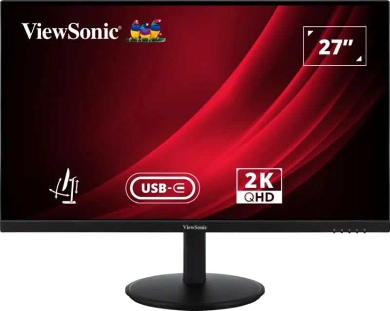 Monitor ViewSonic 27" VG2709-2K-MHDU-2, Diagonal (inch): 27, Diagonal (cm): 68.58, Aspect ratio: 16:9, Panel: IPS, Resolution: 2560x1440, Refresh Rate: 100Hz, Response time GtG: 4ms, Brightness (max): 350 cd/m², Contrast (static) : 1000:1, Contrast