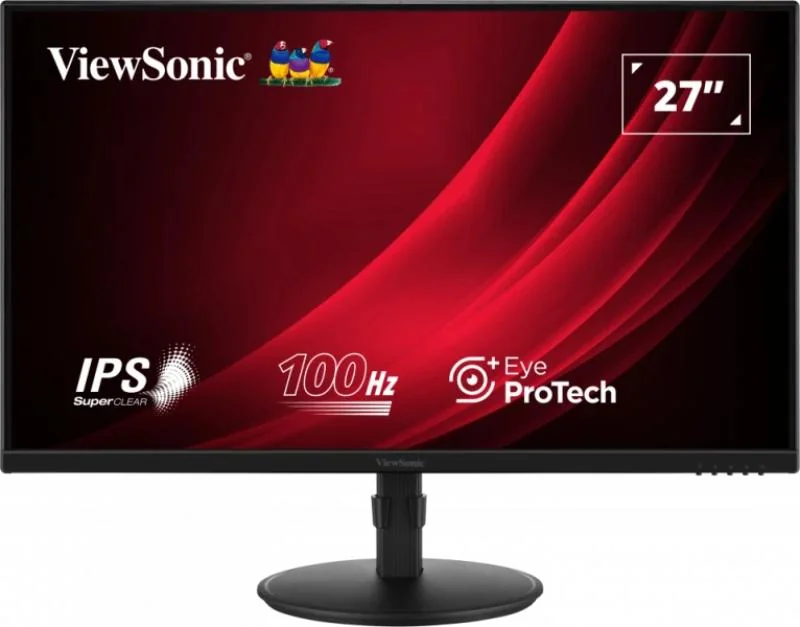 Monitor ViewSonic 27" VG2708A-MHD, Diagonal (inch): 27, Diagonal (cm): 68.58, Aspect ratio: 16:9, Panel: IPS, Resolution: 1920x1080, Refresh Rate: 100Hz, Response time GtG: 5ms, Brightness (max): 250 cd/m², Contrast (static) : 1300:1, Contrast (dynamic):