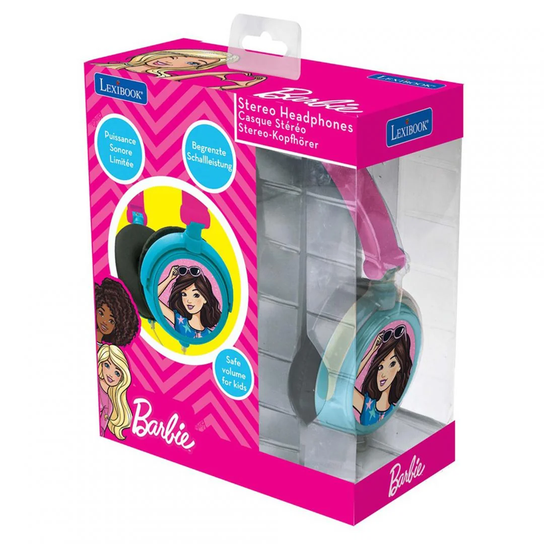 CASTI PLIABILE CU FIR, BARBIE