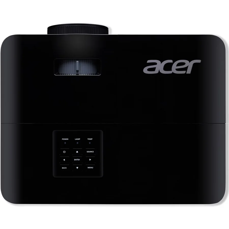 Videoproiector Acer X1228, XGA 1024* 768, up to WUXGA 1920*1200, 4.800 lumeni, 4:3/ 16:9, 20.000:1, diagonala maxima 300'', distanta maxima de proiectie 11.8 m, boxa 3W, lampa 5.000 ore/ 15.000 ore, 27 dB, 2.8 kg, D-sub, 2* HDMI, PC audio in/ out,