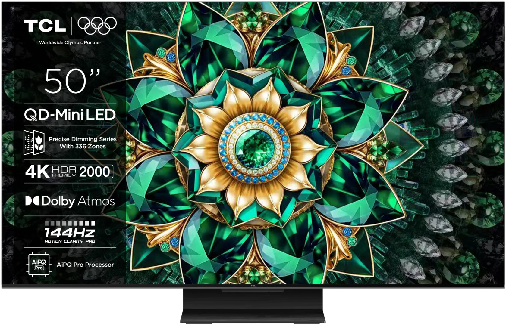 Televizor TCL Mini LED 50Q7C, 126 cm, Smart Google TV, 4K Ultra HD, (Model 2025)