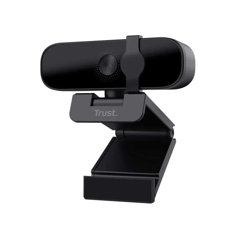 Camera web Trust Tanor Full HD, interfata USB 2.0, framerate maxim 30 fps, rezolutie maxima 1920x1080, negru