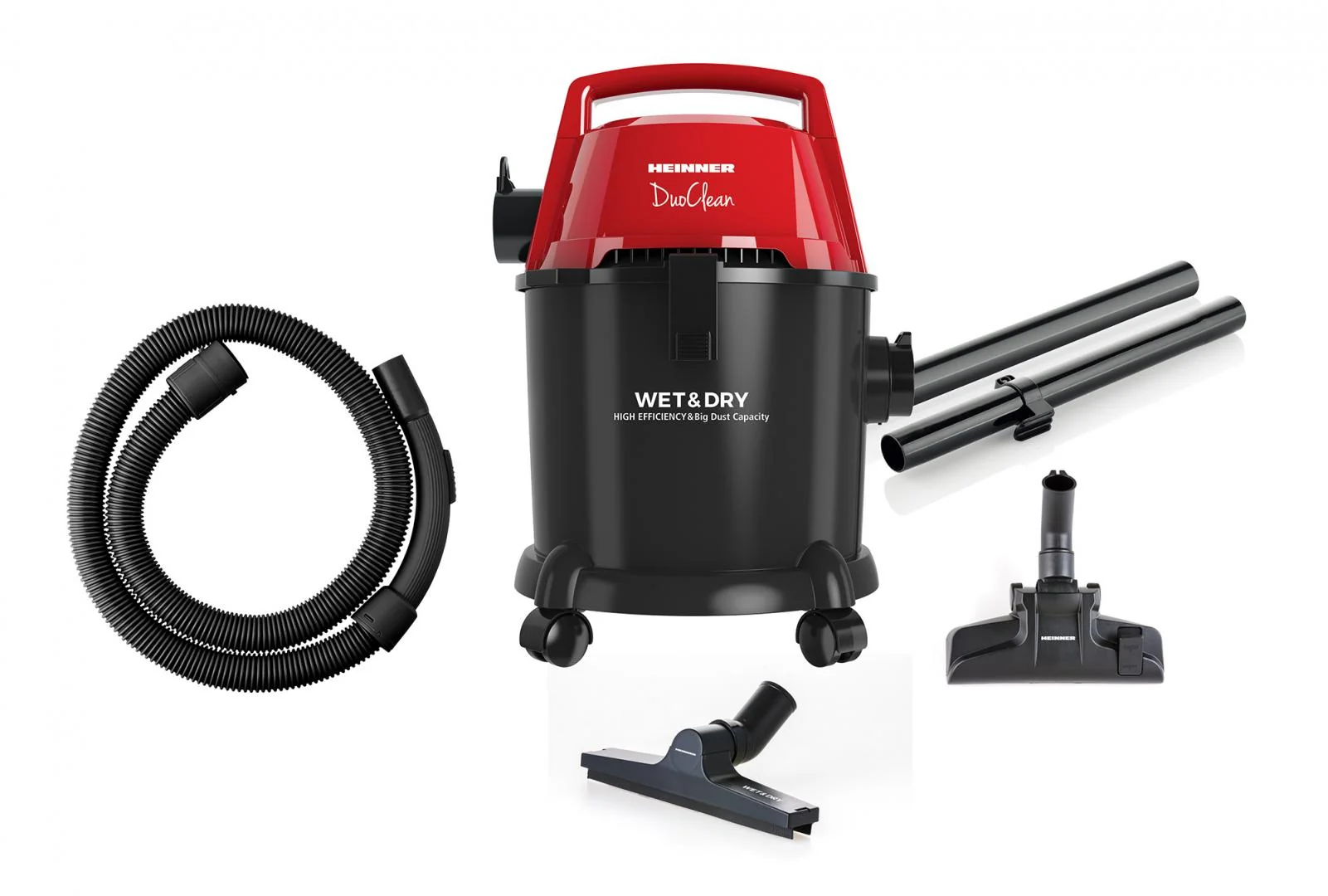 ASPIRATOR WET&DRY HEINNER HVC-MWD1400P-BK Heinner
