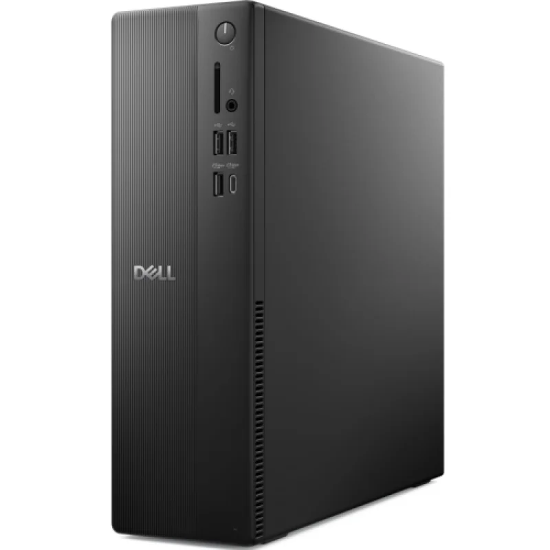 Dell Pro Slim Essential (QVS1260), desktop slim chassis, 180W PSU, ENERGY STAR Qualified, Intel Core i3-14100 processor (12 MB cache, 4 cores, 8 threads, up to 4.7 GHz), Intel UHD Graphics 730, 8GB: 1 x 8 GB, DDR5, 4800 MT/s, 512GB M.2 PCIe NVMe SSD, No