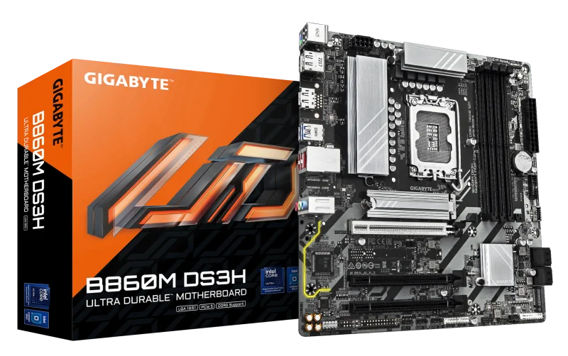 Placa de bază Gigabyte B860M DS3H LGA1851