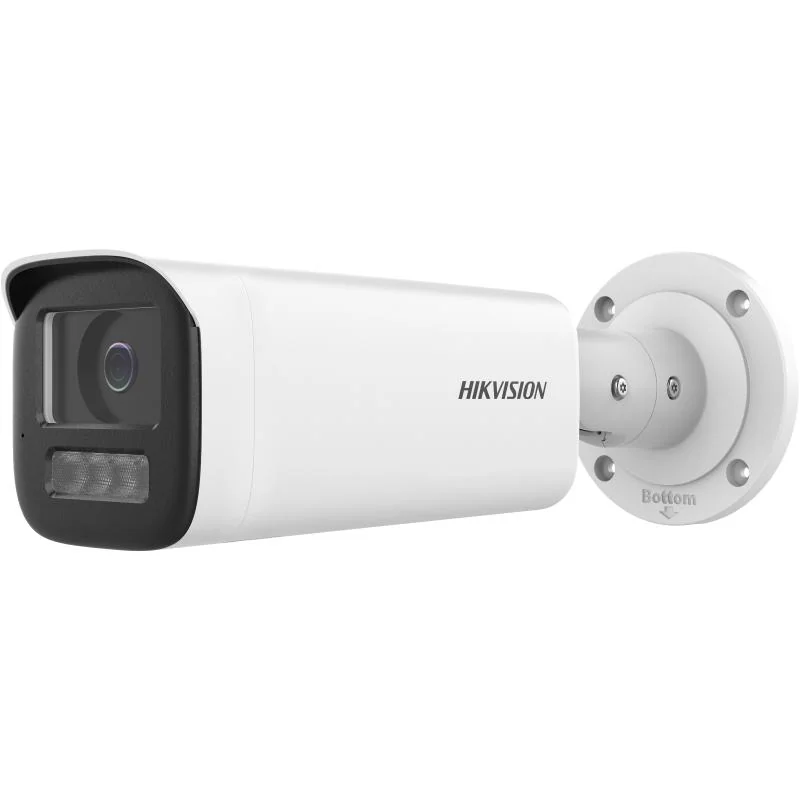 Camera de supraveghere IP Bullet 4MP Hikvision DS-2CD1B43G2-LIUF(2.8MM), lentila fixa: 2.8mm, iluminare min: Color: 0.005 Lux @ (F1.6, AGC ON),B/W: 0 Lux cu IR: 60m, microfon incorporat, slot card de memorie: microSD/microSDHC/microSDXC card, up to 512