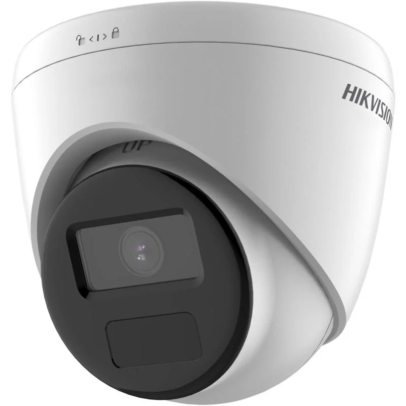 Camera de supraveghere IP Turret 4MP Hikvision DS-2CD1341G0-I(2.8MM), lentila fixa 2.8mm, iluminare: Color: 0.01 Lux @ (F2.0, AGC ON), B/W: 0 Lux with IR: 30m, interfata: 1 RJ45 10 M/100 M self-adaptive Ethernet port, alarma la evenimente: Motion