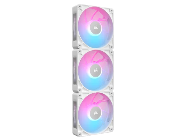 Ventilatoare Carcasa CORSAIR iCUE LINK RX120 MAX 3x120mm RGB ALB