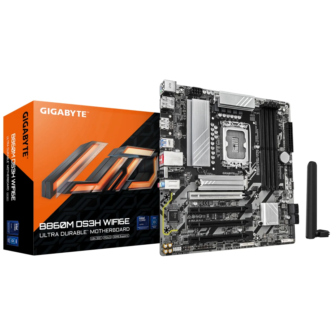Placa de bază Gigabyte B860M DS3H WIFI6E LGA1851 Gigabyte
