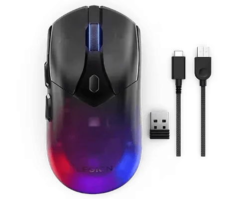 Mouse Gaming Wireless LENOVO Legion M410, 16000 dpi, negru