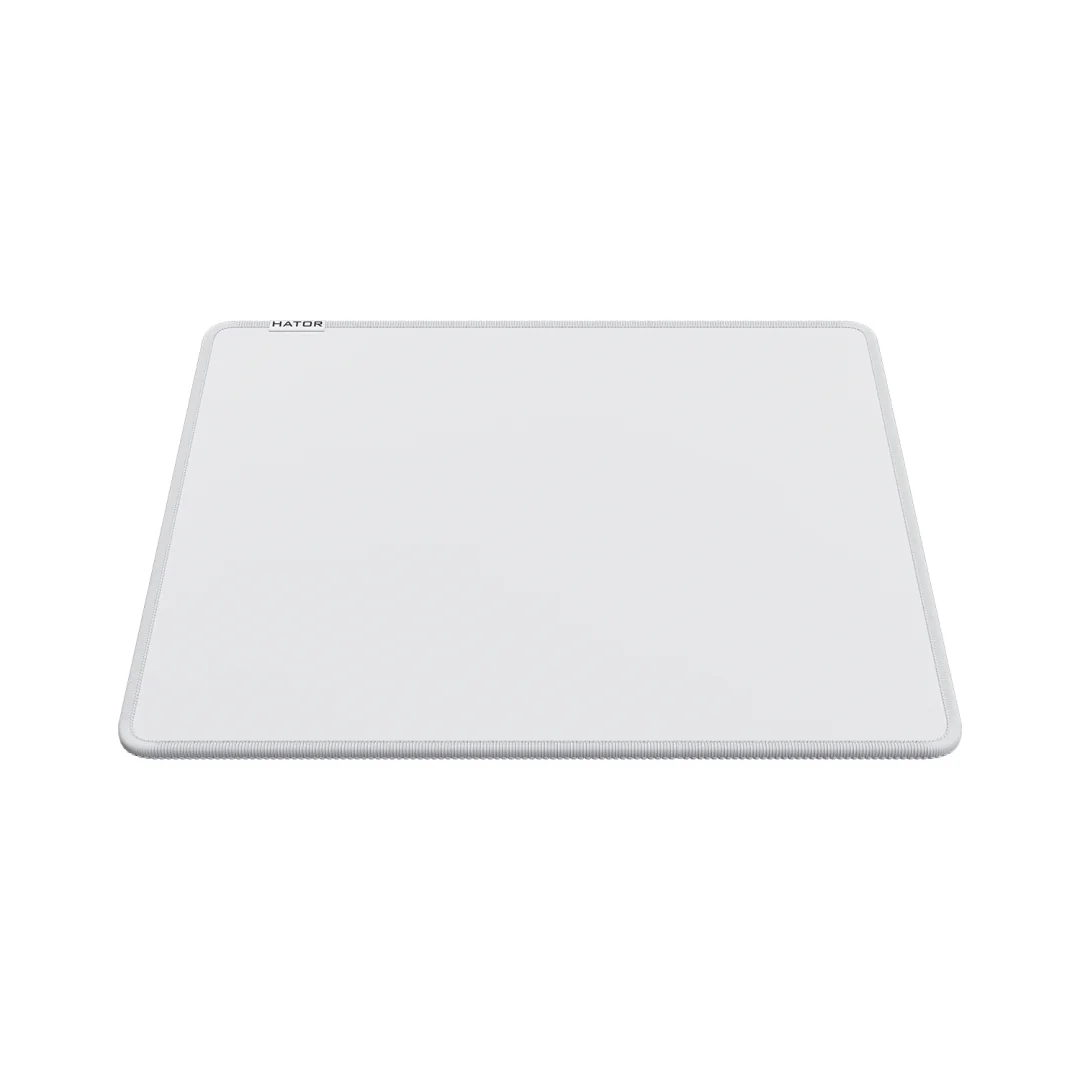 Mousepad Hator Tonn Evo M, material cauciuc, dimensiuni 360 х 300 х 4 mm, alb