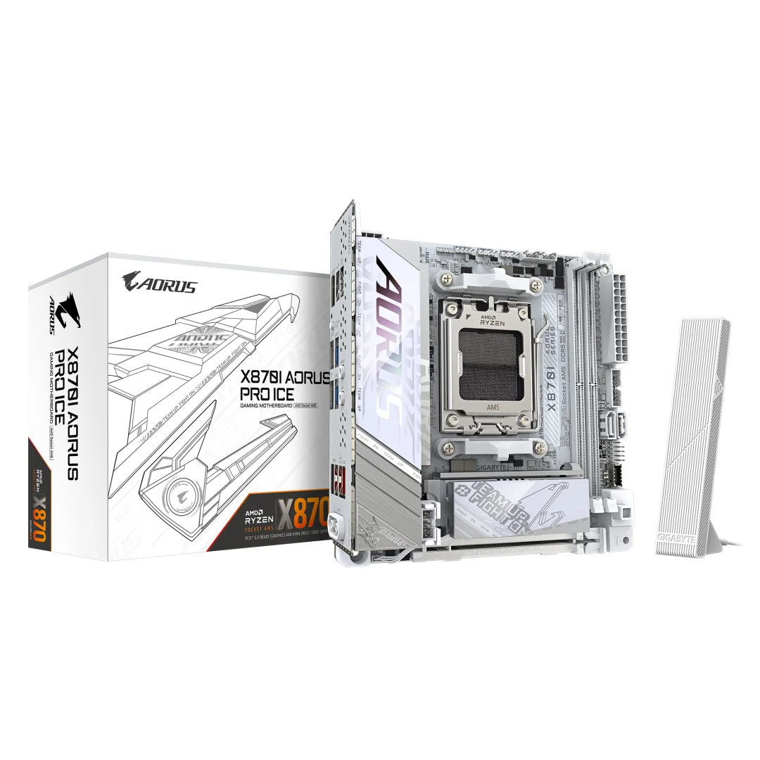 Placa de bază Gigabyte X870I AORUS PRO ICE AM5