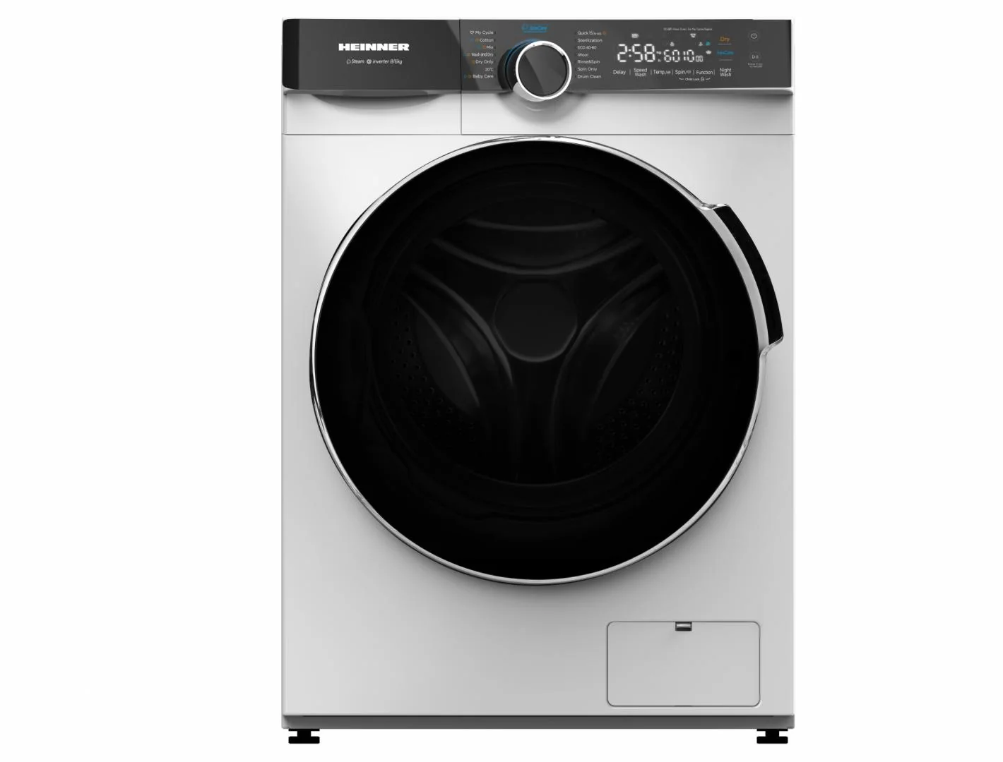 MASINA DE SPALAT RUFE SLIM CU USCATOR HEINNER HWDM-M814IVKA Heinner