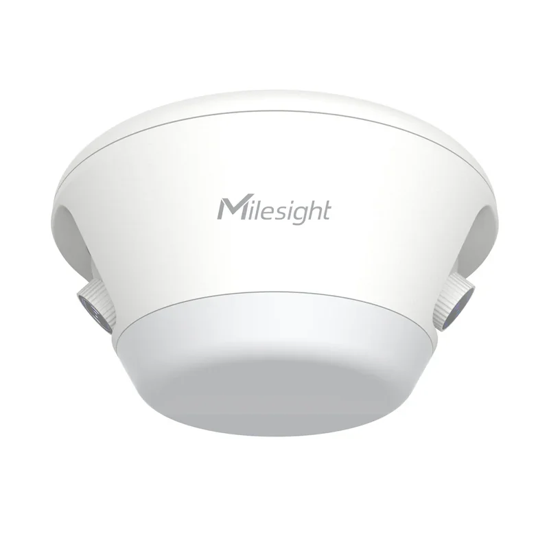Senzor de parcare Milesight PM3322-E cu camere video, pentru managementul parcarii. Camere video: lentila fixa: 2.8mm*2@F1.6, rezolutie: 2048Ć1536, Parking Space Detection: Up to 6 Parking Spaces for Parking Detection with attributes recognition;