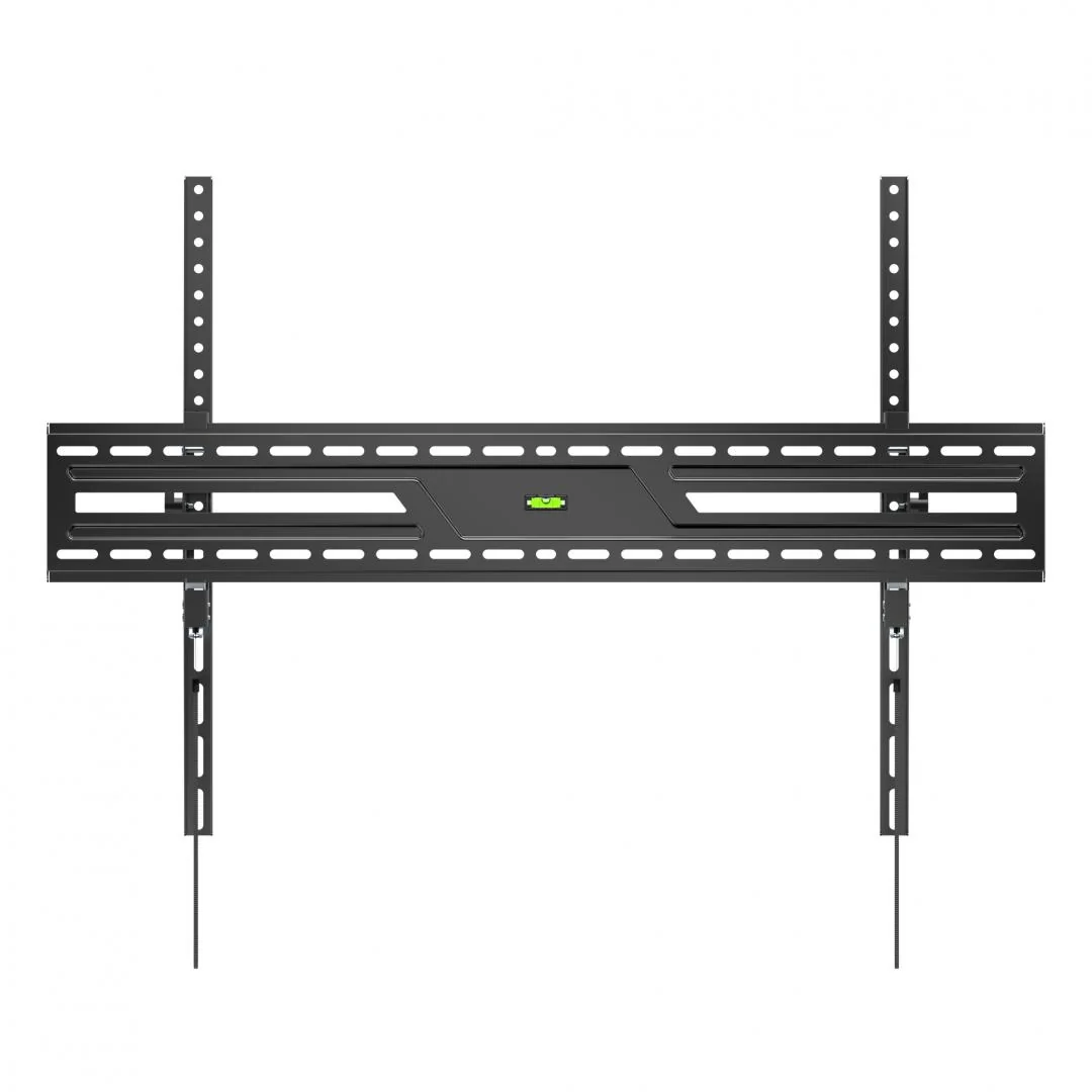 Suport perete TV Serioux 43-100" Tilt 75kg Profil 85mm Material: Otel Finisarea suprafeței: vopsea electrostatica Dimensiune ecran: 43"-100" Compatibilitate VESA: 75x75, 100x100, 100x150, 150x100, 100x200, 200x100, 150x150, 200x200, 200x300, 300x200,